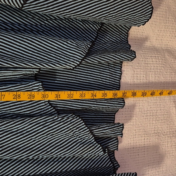 Comfy USA Blue/Black Striped Tunic - Picture 6 of 6